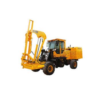 hydraulic load-type guardrail press pile driver